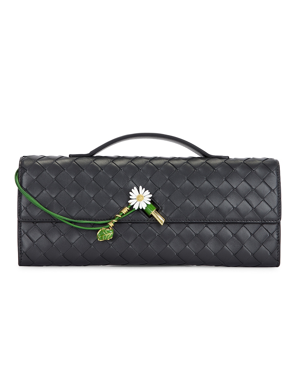 Image 1 of Bottega Veneta Andiamo Clutch in Ardois, Daisy Flower, & Muse Brass