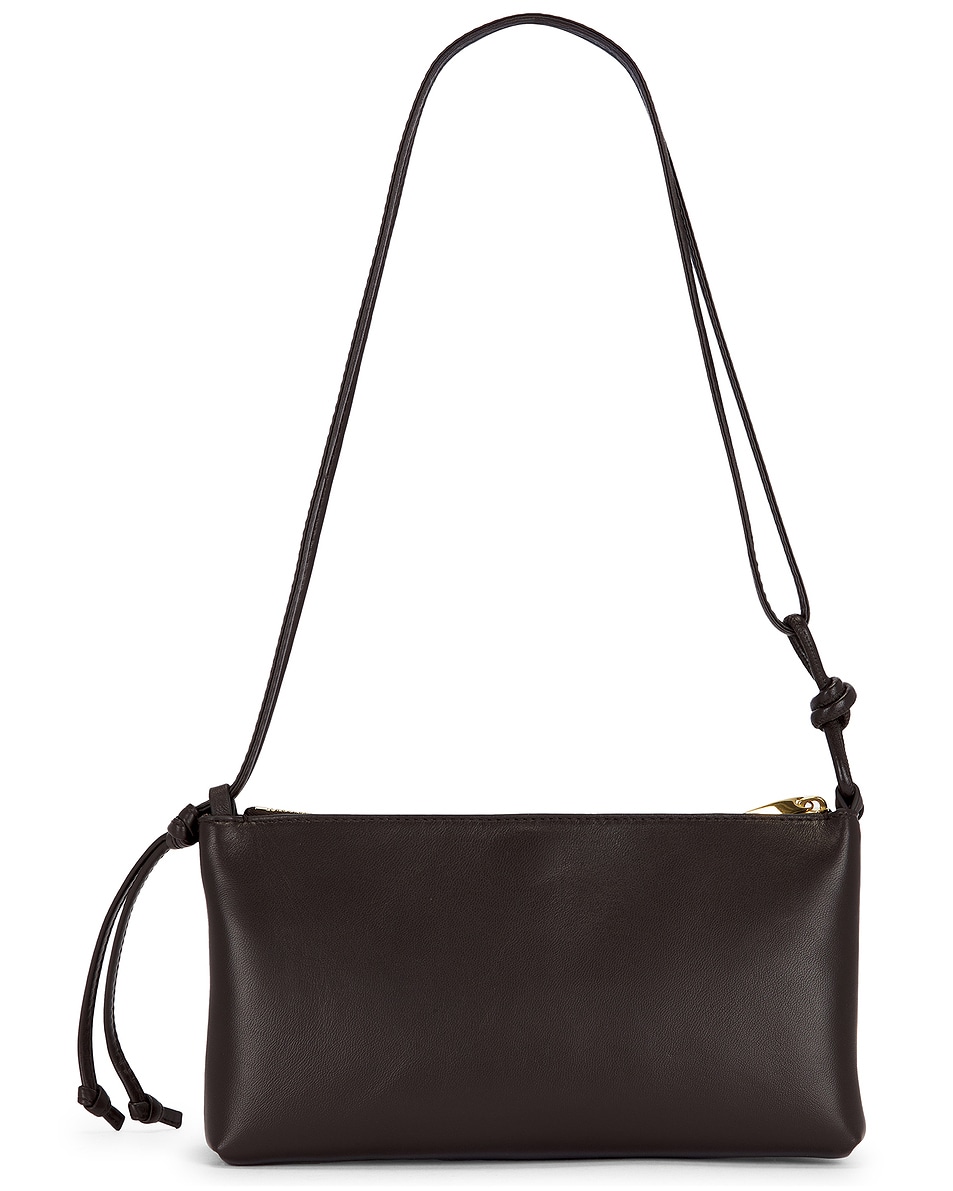 Image 3 of Bottega Veneta Andiamo Double Pouch in Fondant & Gold