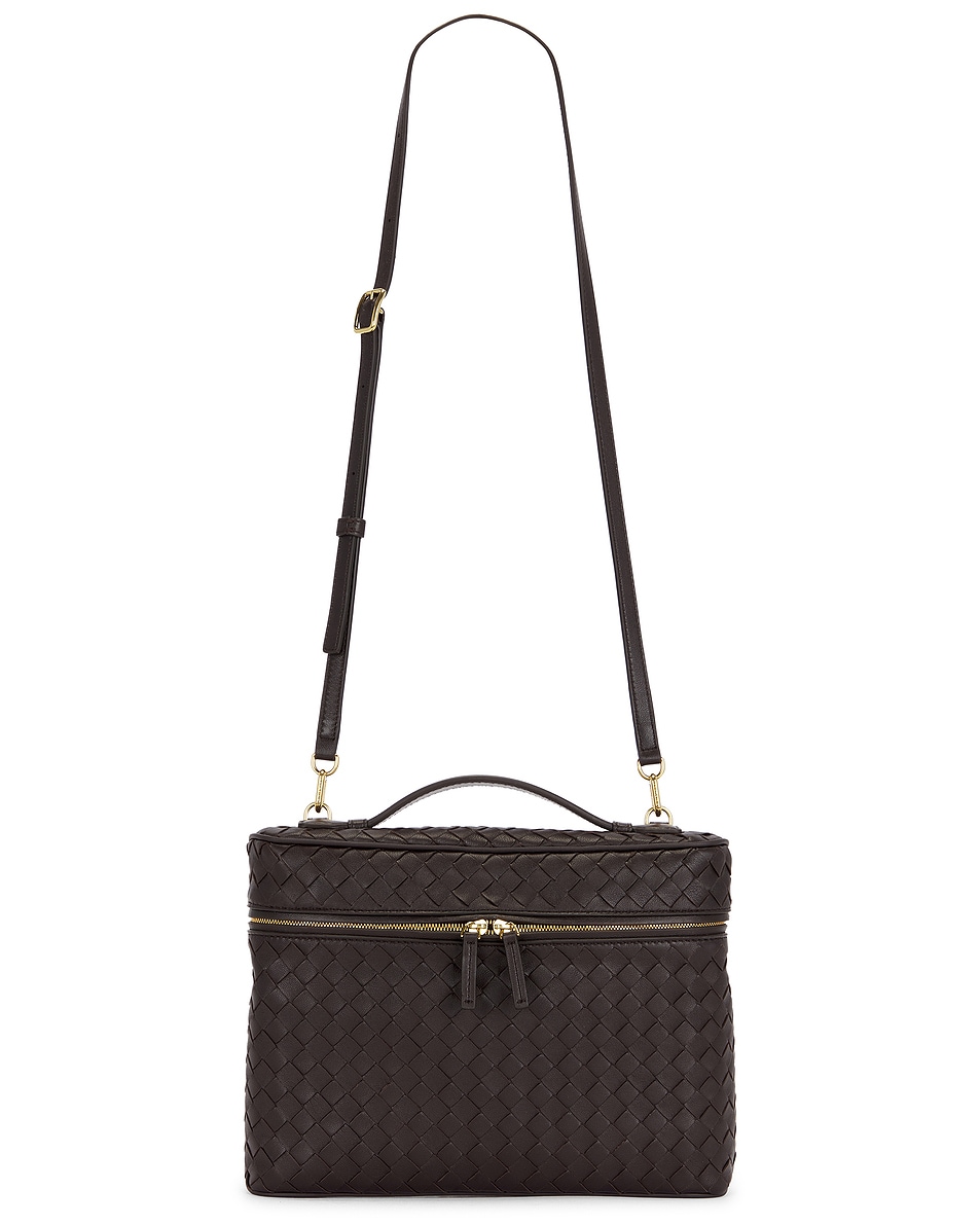 Image 1 of Bottega Veneta Soft Vanity Bag in Fondant & Muse Brass