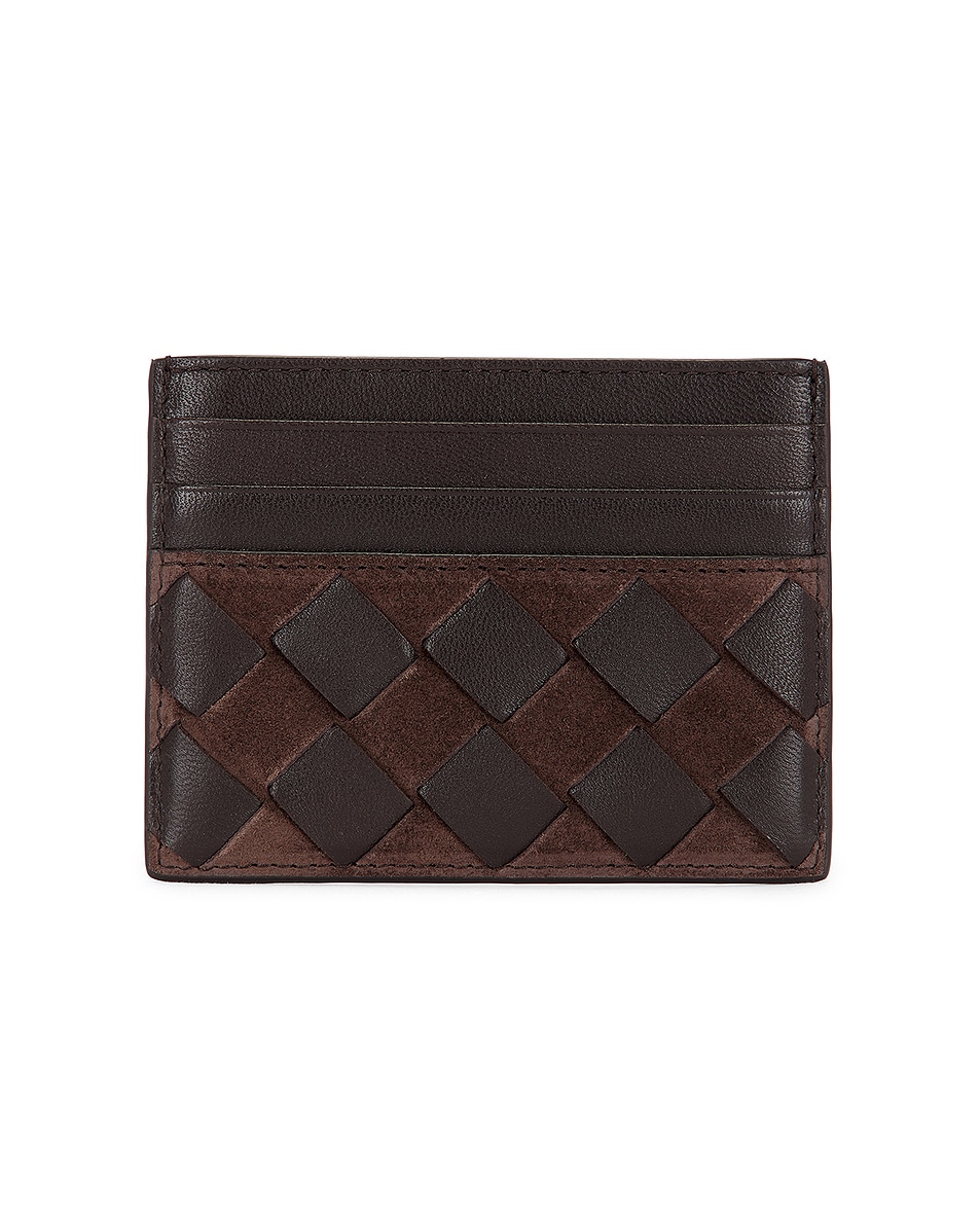 Image 1 of Bottega Veneta Credit Card Case in Fondant & Gold