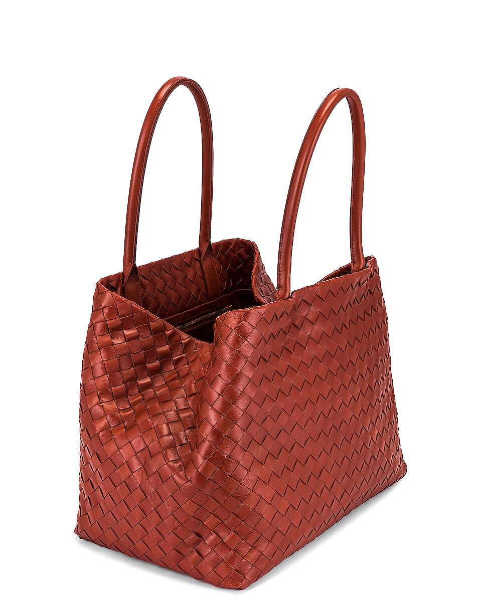 BOTTEGA VENETA LEATHER WOVEN TOTE,BOTT-WY265