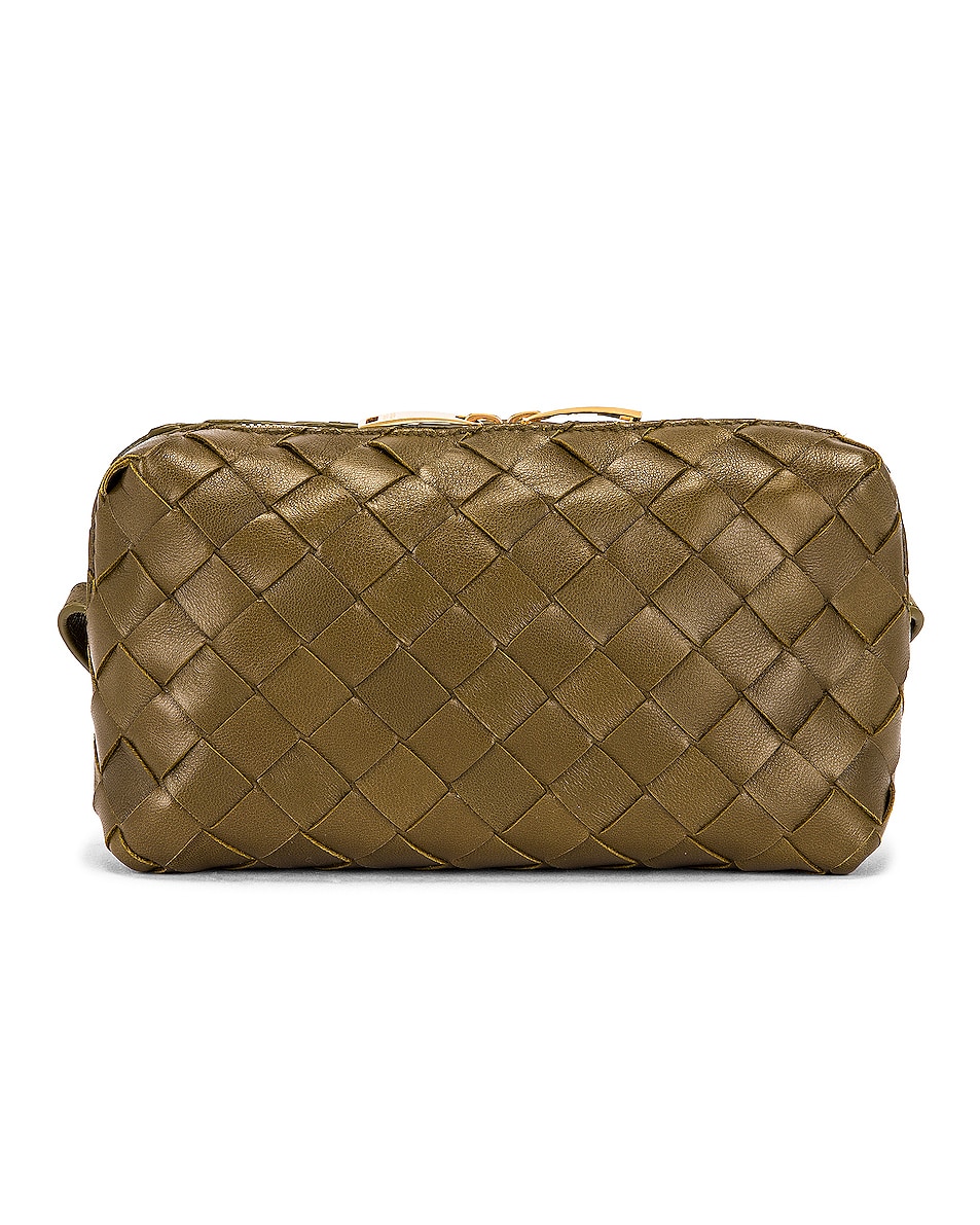 BOTTEGA VENETA LEATHER WOVEN CROSSBODY BAG,BOTT-WY288