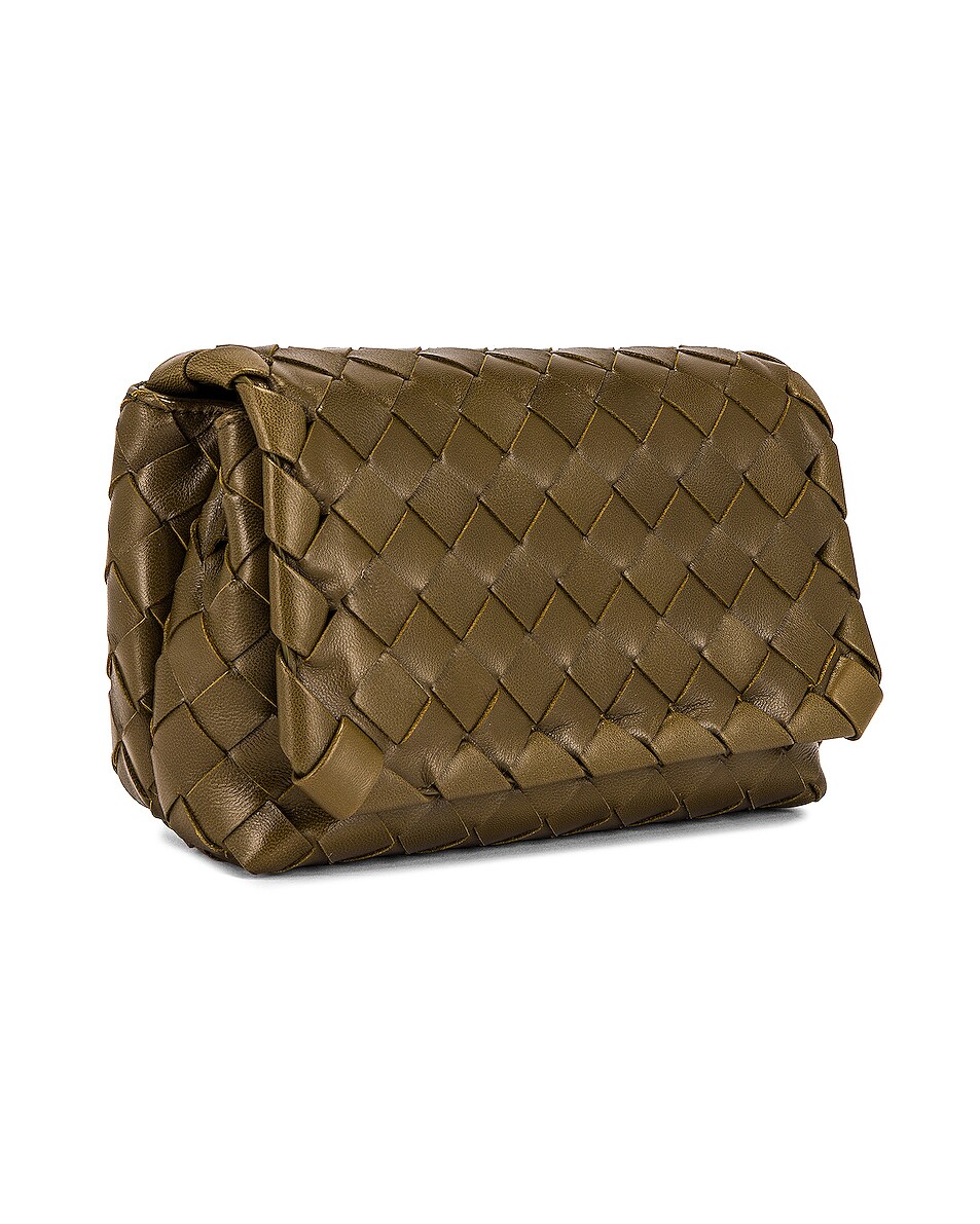 BOTTEGA VENETA LEATHER WOVEN CROSSBODY BAG,BOTT-WY295