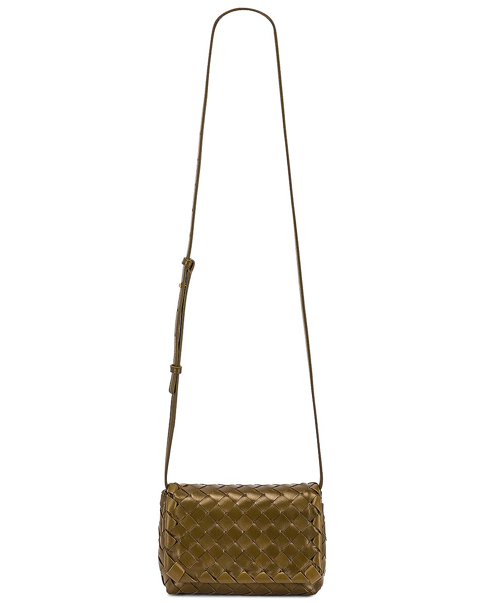 BOTTEGA VENETA LEATHER WOVEN CROSSBODY BAG,BOTT-WY295