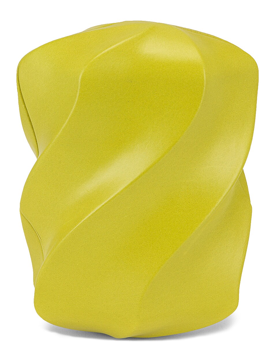 Image 1 of Bottega Veneta BV Whirl Clutch in Kiwi & Gold
