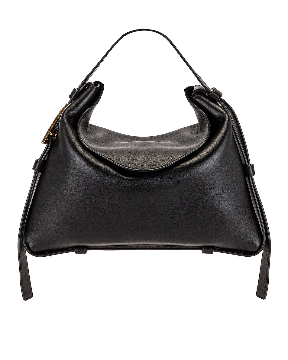Image 1 of Bottega Veneta Shoulder Bag in Black & Gold