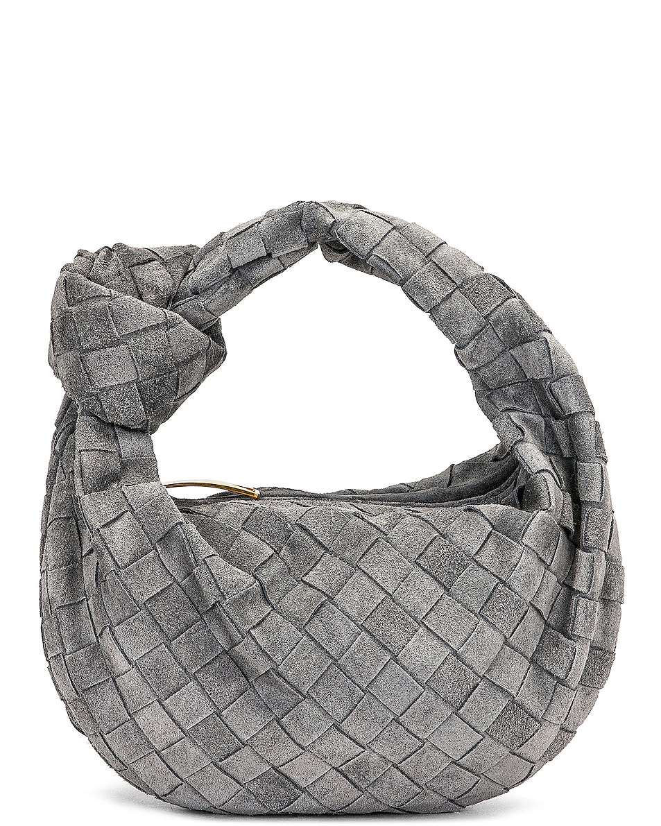 Image 1 of Bottega Veneta Mini Jodie Bag in Thunder & Gold