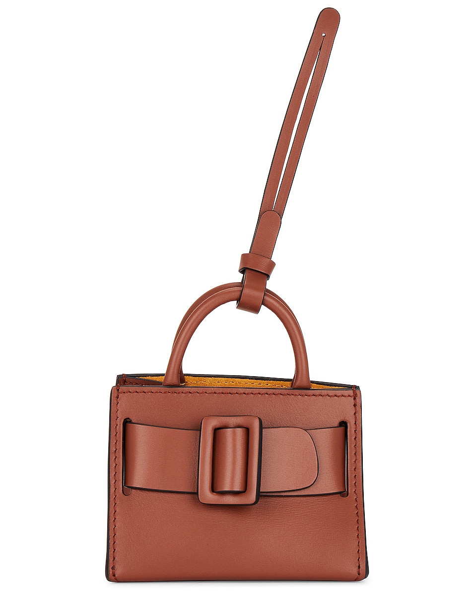 Image 1 of Boyy Bobby Charm With Strap in Russet