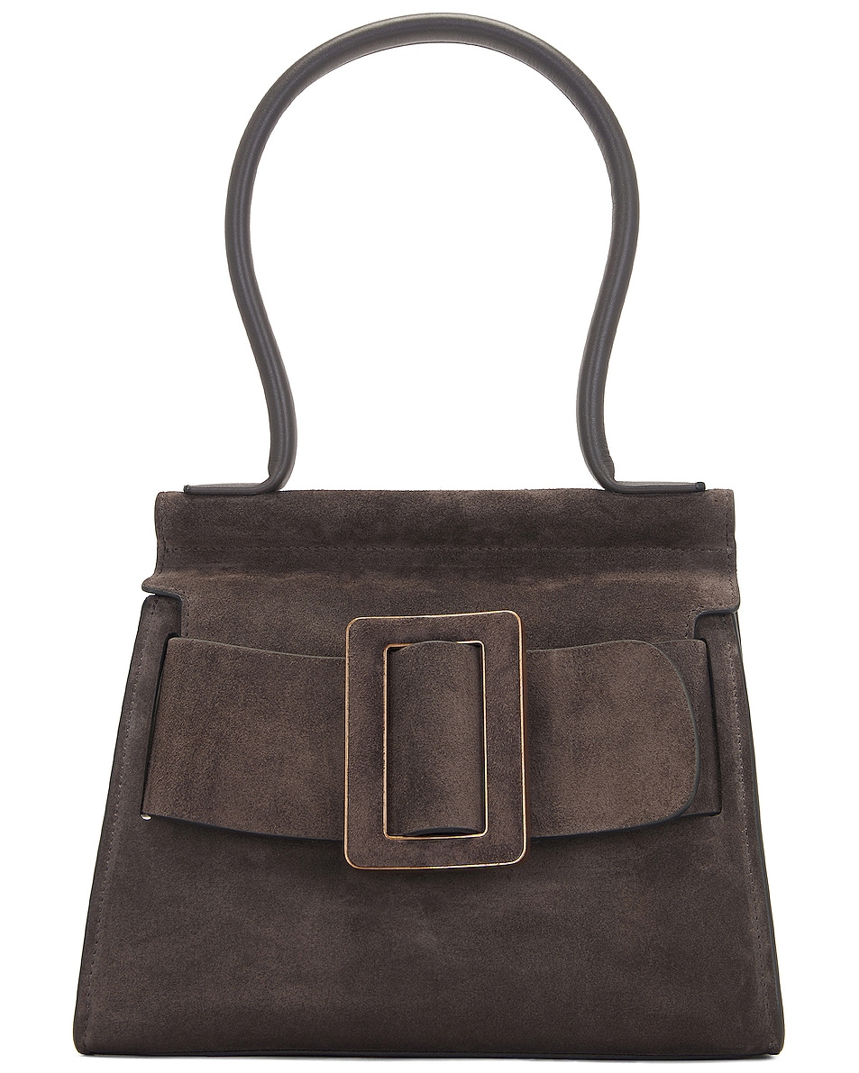 Image 1 of Boyy Karl 24 Soft Suede Bag in Piombo