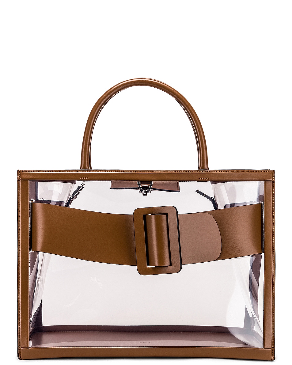 Image 1 of Boyy Bobby 38 Bag in Clear & Toffee