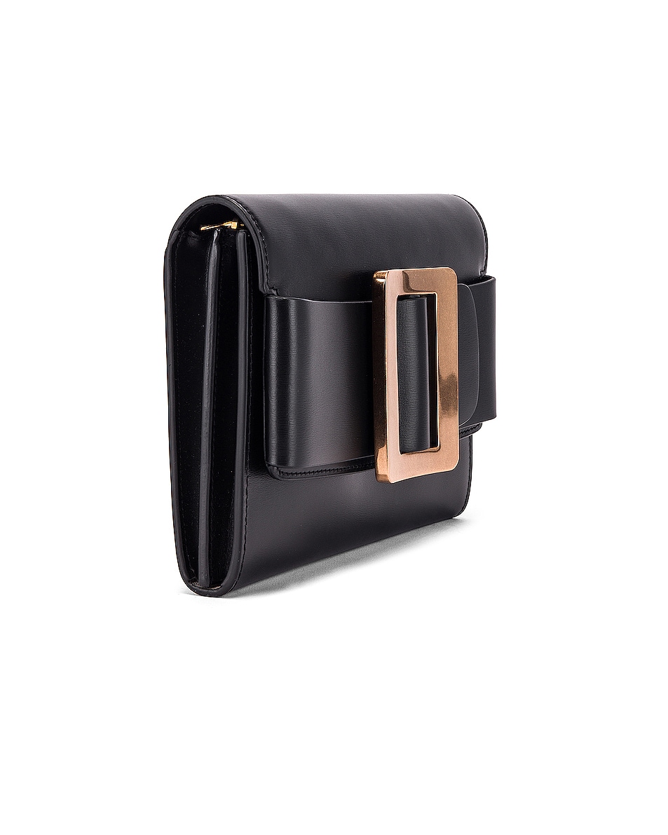 Boyy Buckle Travel Case Bag in Black FWRD