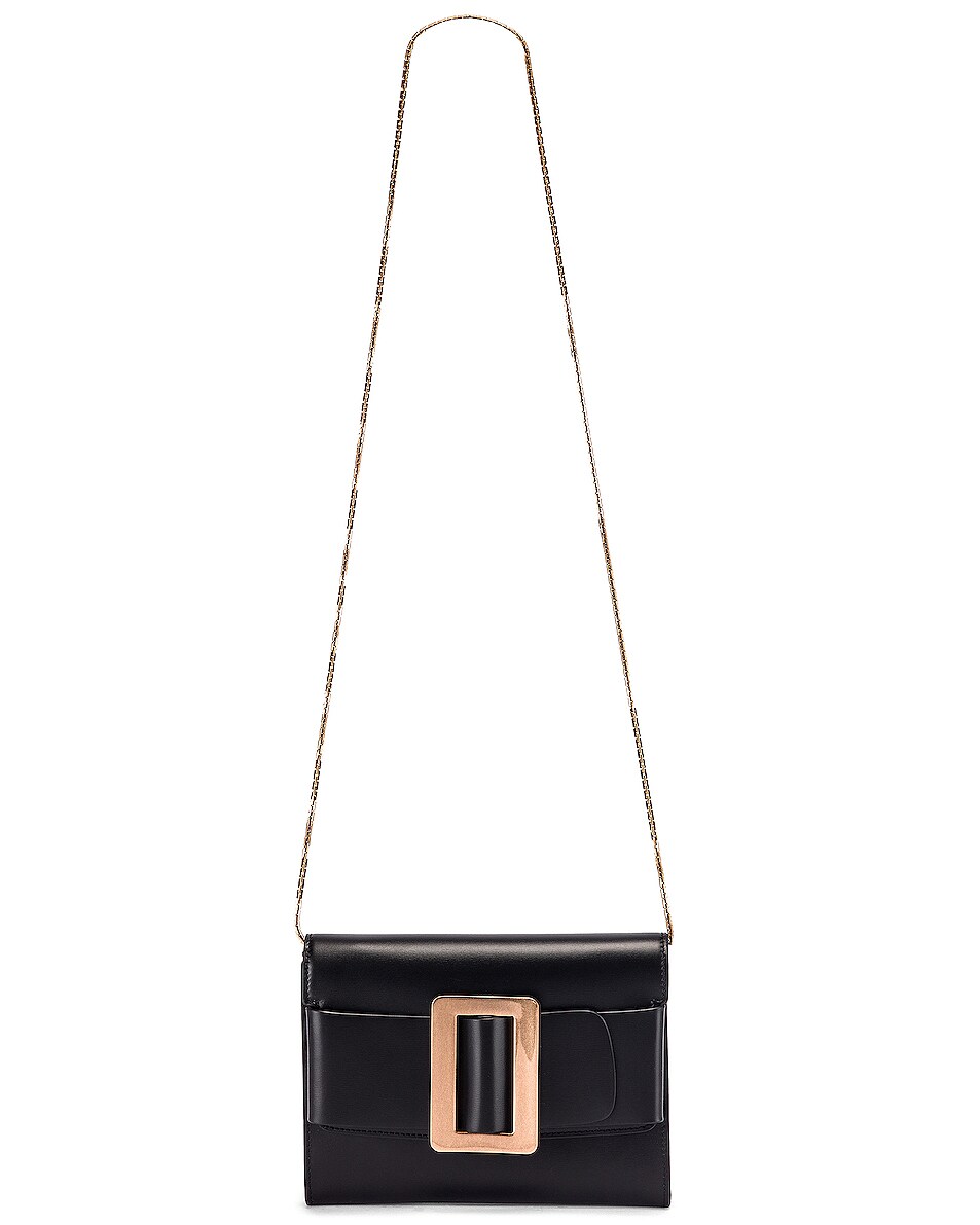 Boyy Buckle Travel Case Bag in Black FWRD