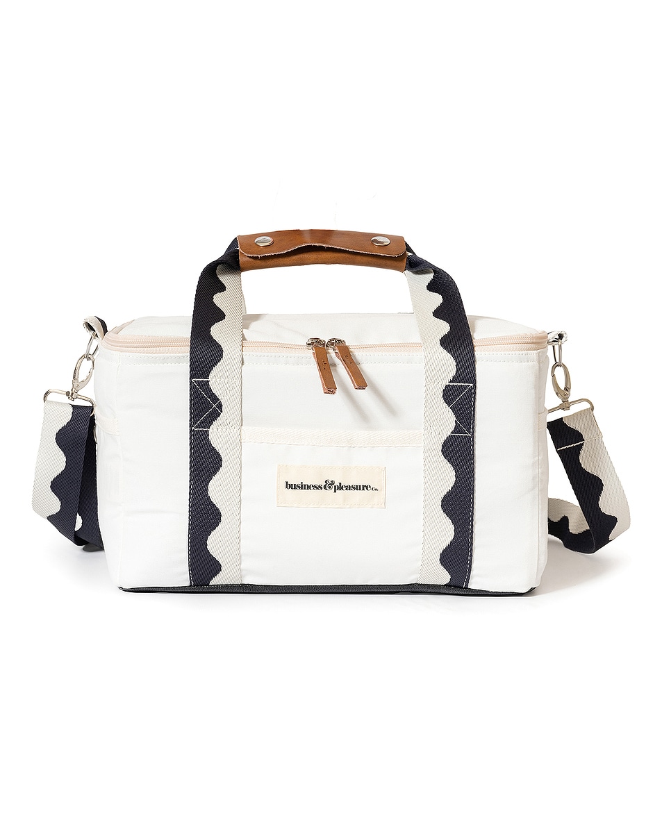 Image 1 of business & pleasure co. Premium Cooler Bag in Riviera White