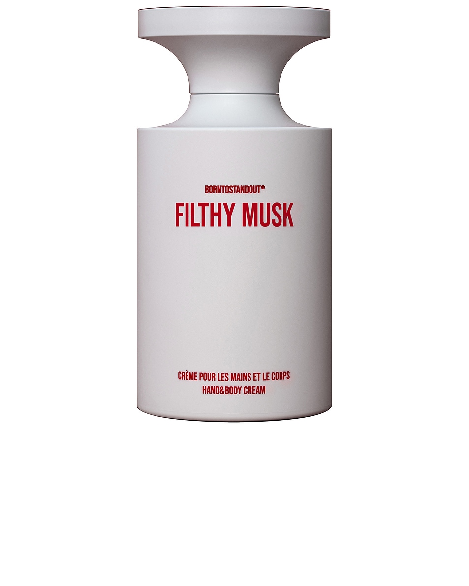 Image 1 of BORNTOSTANDOUT Filthy Musk 350ml Hand & Body Cream in 