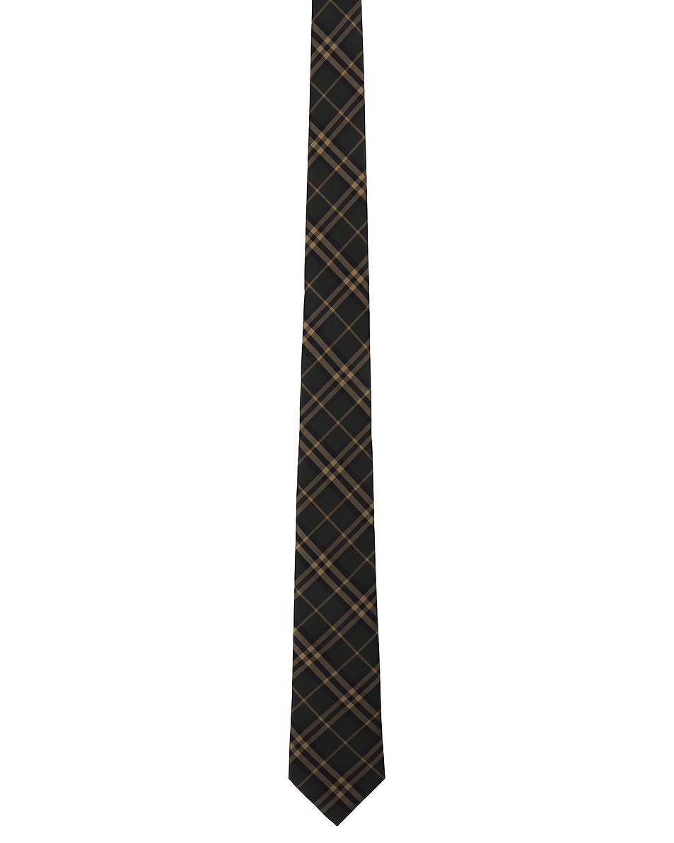 Image 1 of Burberry Tie in Shadow Check