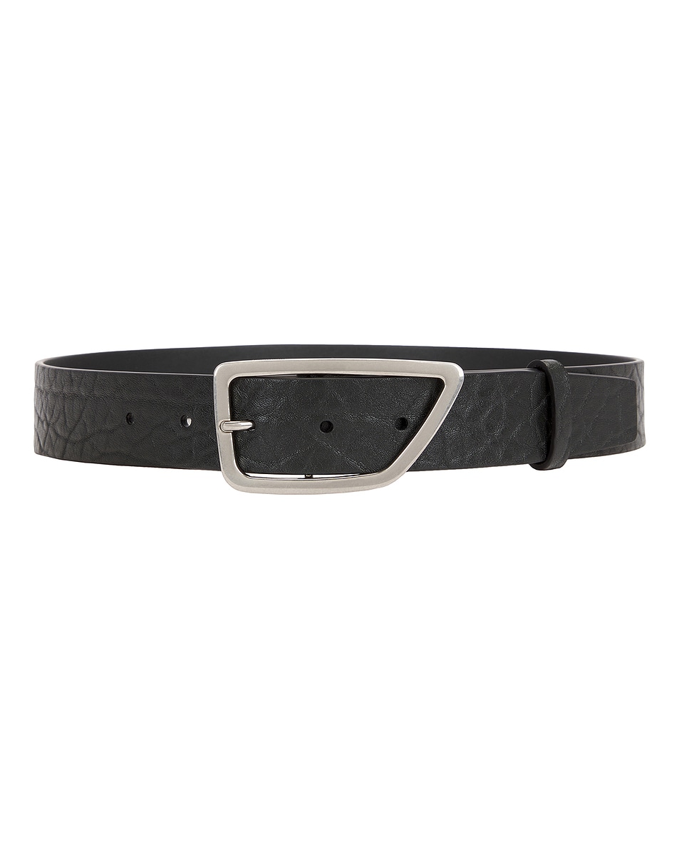 Image 1 of Burberry Shield Pin Belt in Slate