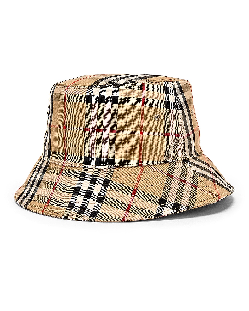 Burberry Beige Cotton Bucket Hat main image 1