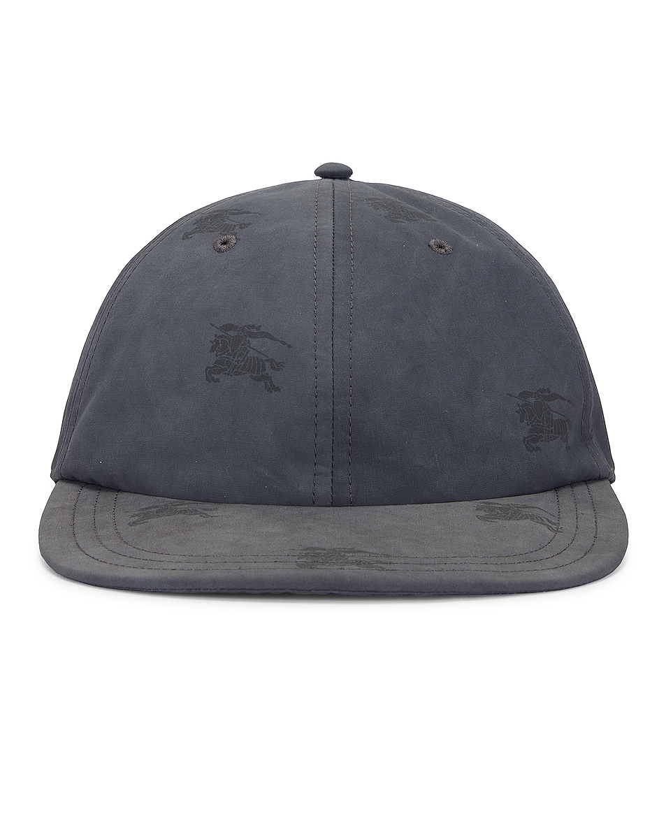 Image 1 of Burberry Halfdrop Hat in Black