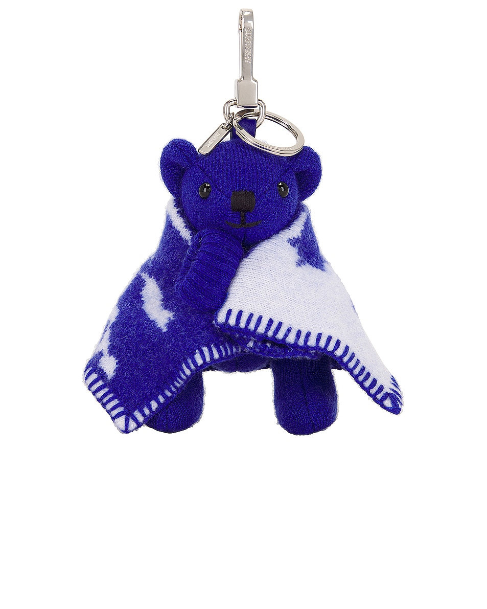 Image 1 of Burberry Thomas Bear Charm in Knight