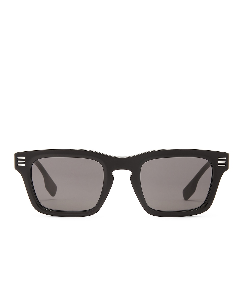 Image 1 of Burberry Square Sunglasses in Black