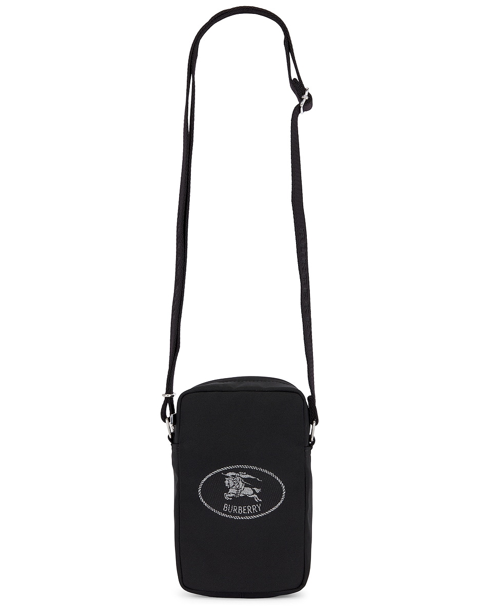 Image 1 of Burberry Orkney Phone Bag in Black