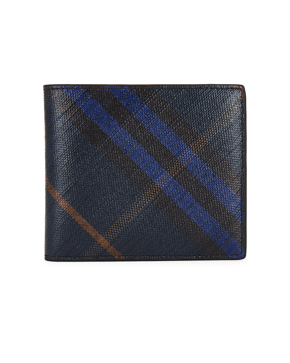 Image 1 of Burberry Bifold Wallet in Midnight