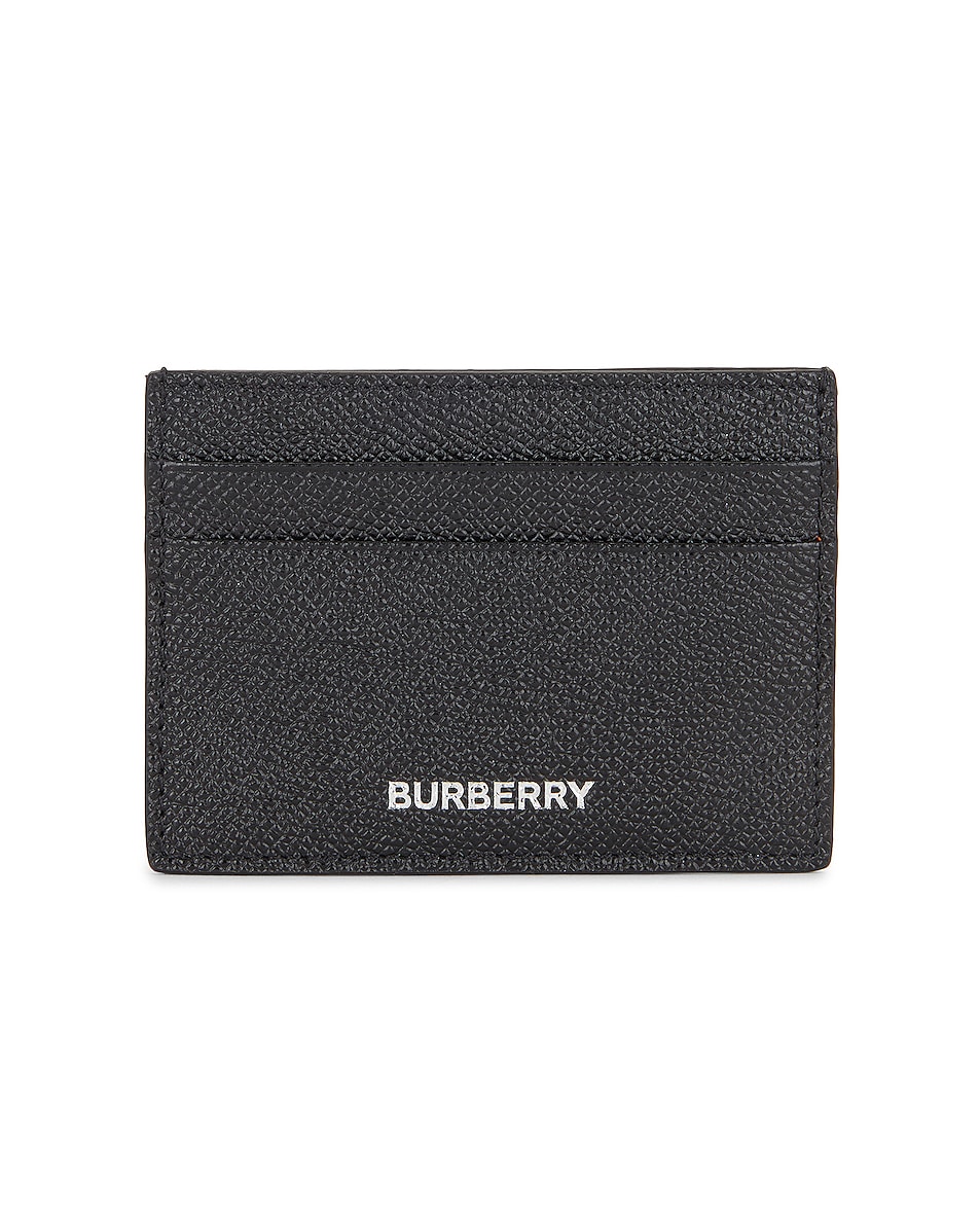 Image 1 of Burberry Sandon Cardholder in Black