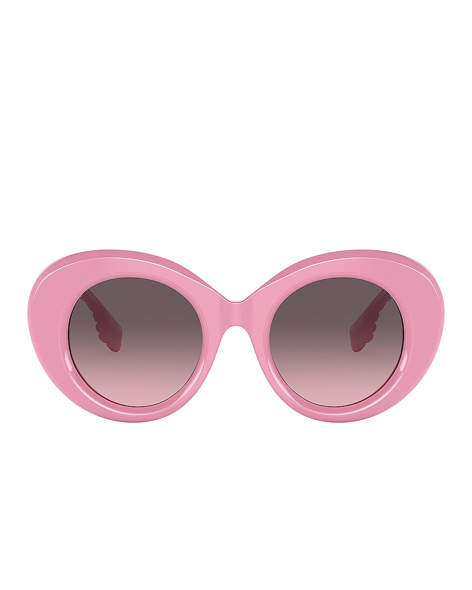 Image 1 of Burberry Margot Sunglasses in Pink