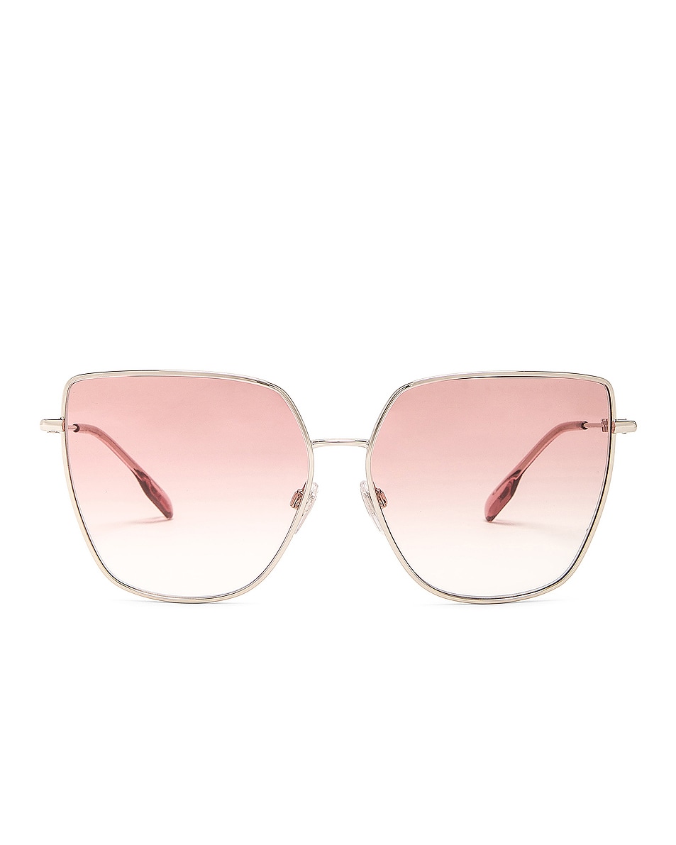 Burberry Alexis Sunglasses in Gold | FWRD