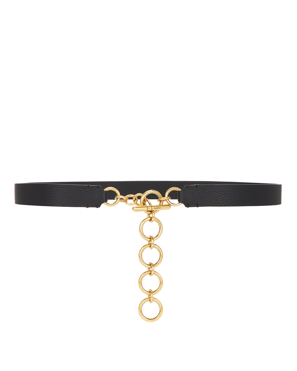 Image 1 of Burberry Ring Belt L in Black