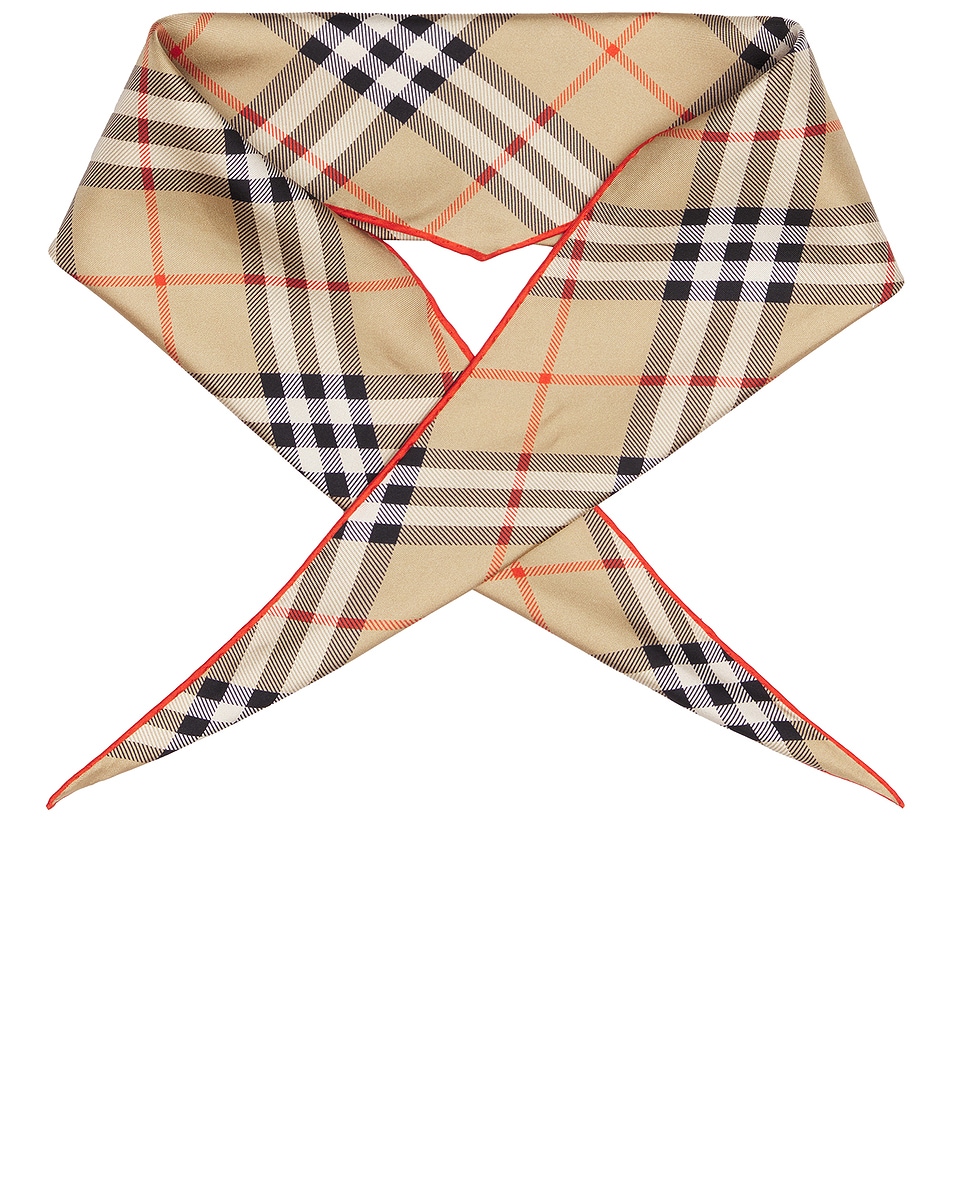 Image 1 of Burberry Check Losange in Sand