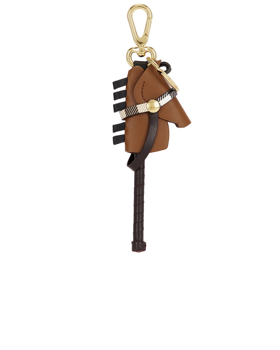 Image 1 of Burberry Hobby Horse Charm in Hazel