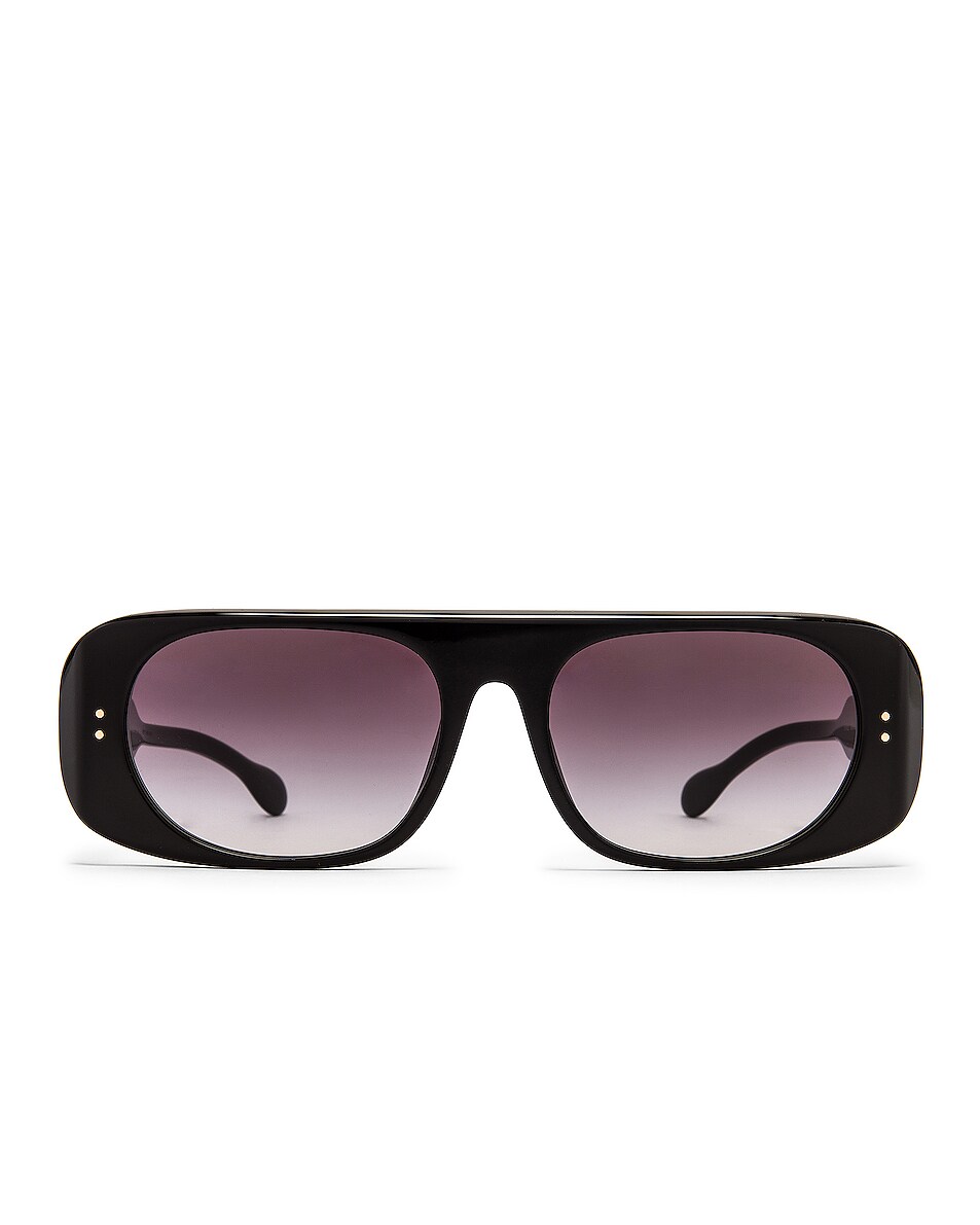Image 1 of Burberry Blake Sunglasses in Black & Grey