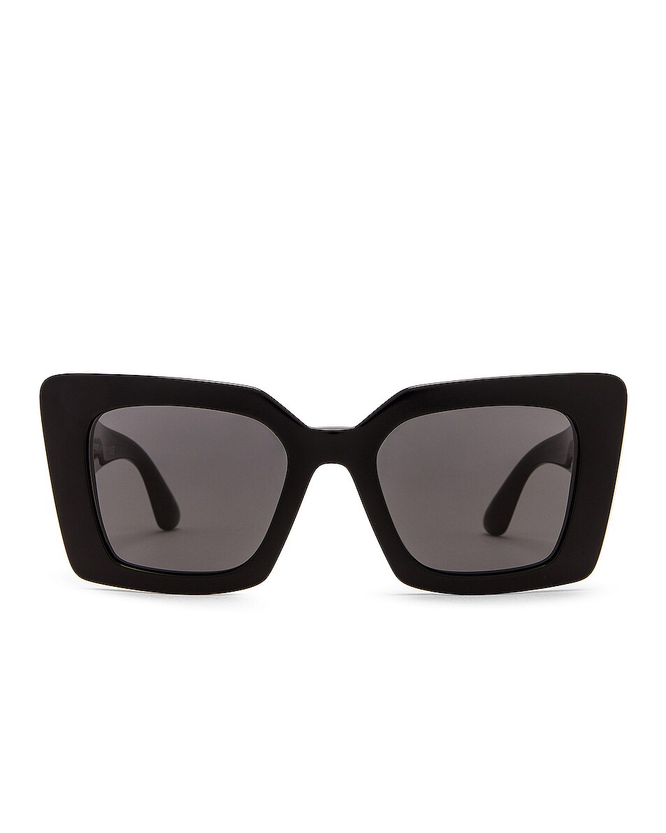 Image 1 of Burberry Daisy Sunglasses in Black
