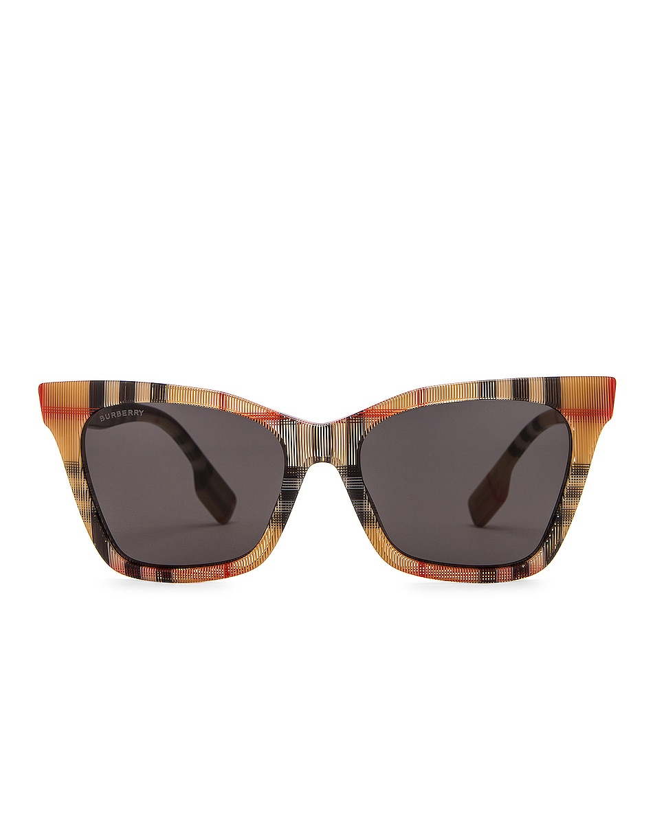 Image 1 of Burberry Elsa Sunglasses in Vintage Check