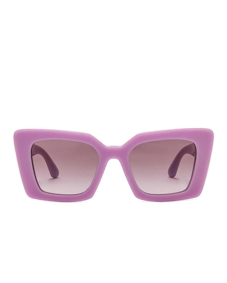 Image 1 of Burberry Daisy Sunglasses in Opal Lilac