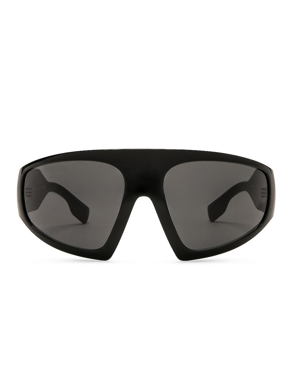Image 1 of Burberry Auden Sunglasses in Black