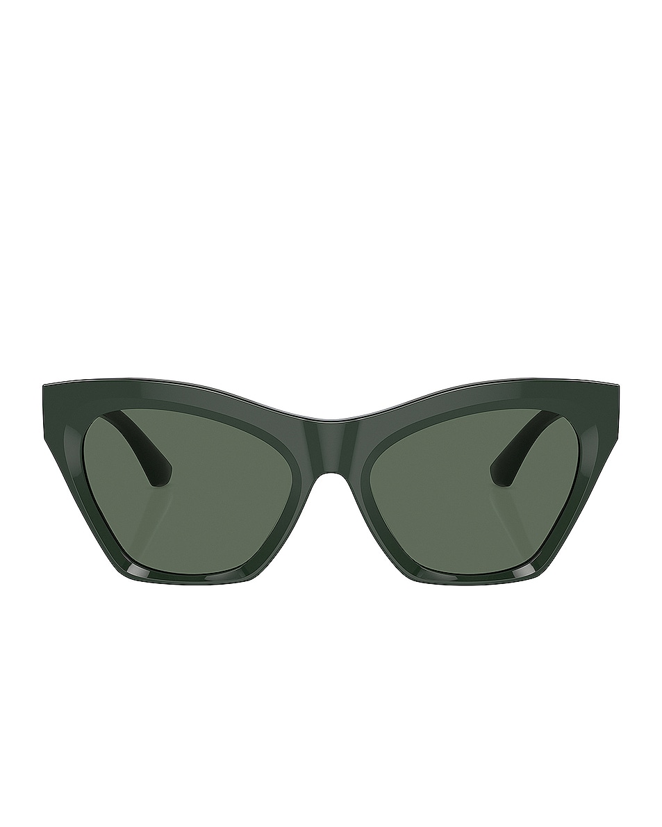 Image 1 of Burberry Cat Eye Sunglasses in Green