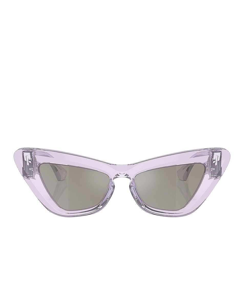 Image 1 of Burberry Cat Eye Sunglasses in Violet