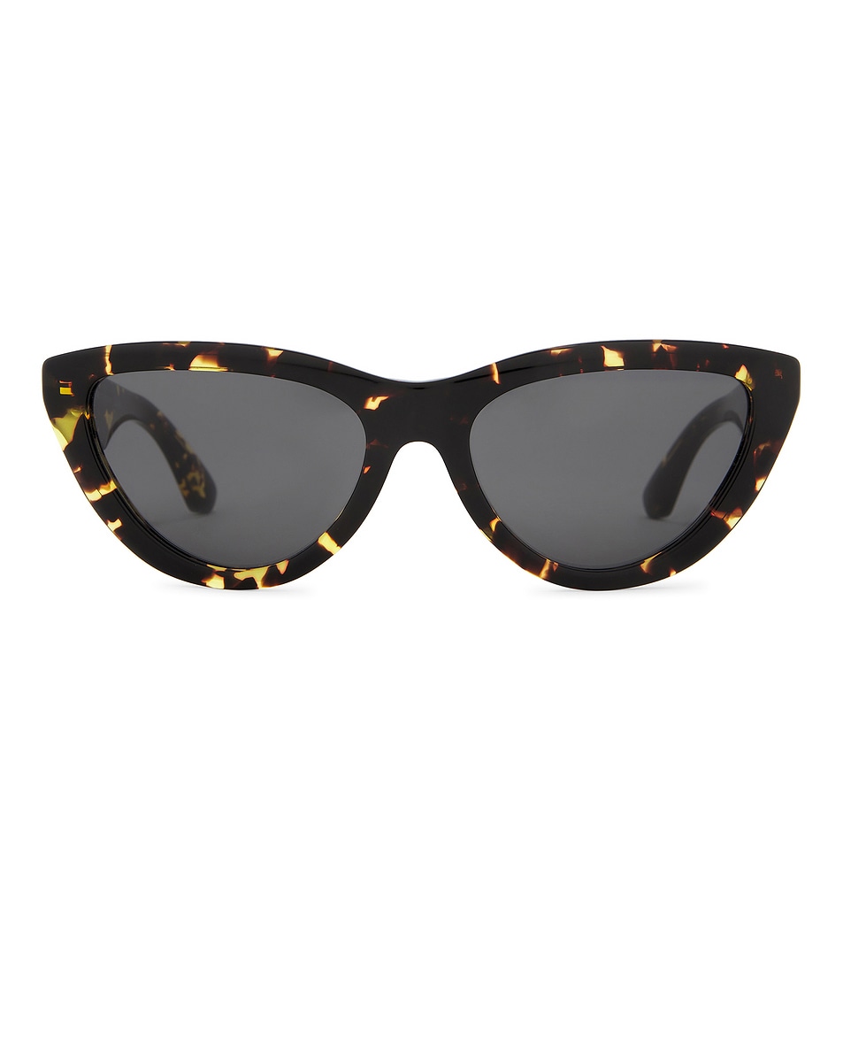 Image 1 of Burberry Cat Eye Sunglasses in Yellow Havana