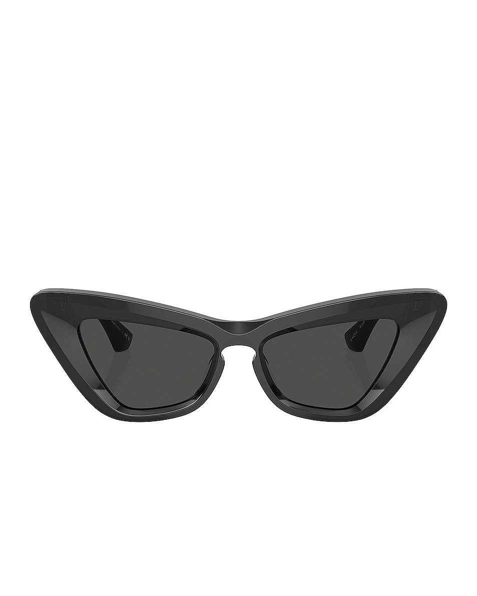Image 1 of Burberry Cat Eye Sunglasses in Dark Grey
