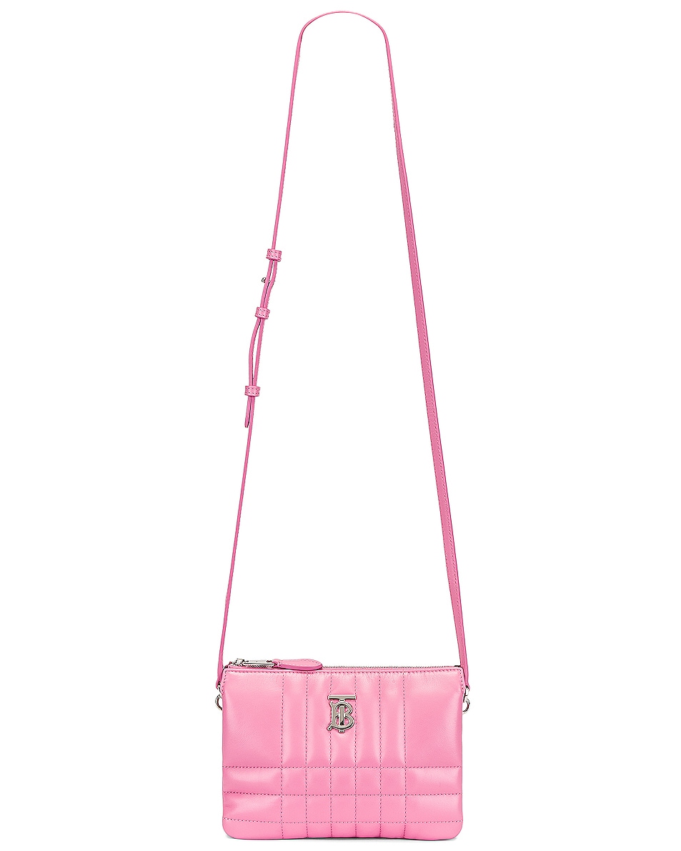 Image 1 of Burberry Lola Double Pouch Bag in Primrose Pink