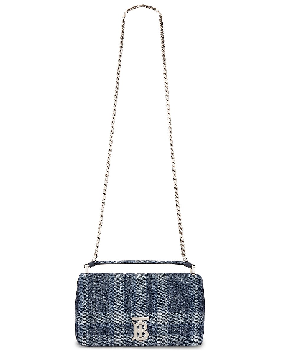 Image 1 of Burberry Small Lola Bag in Blue