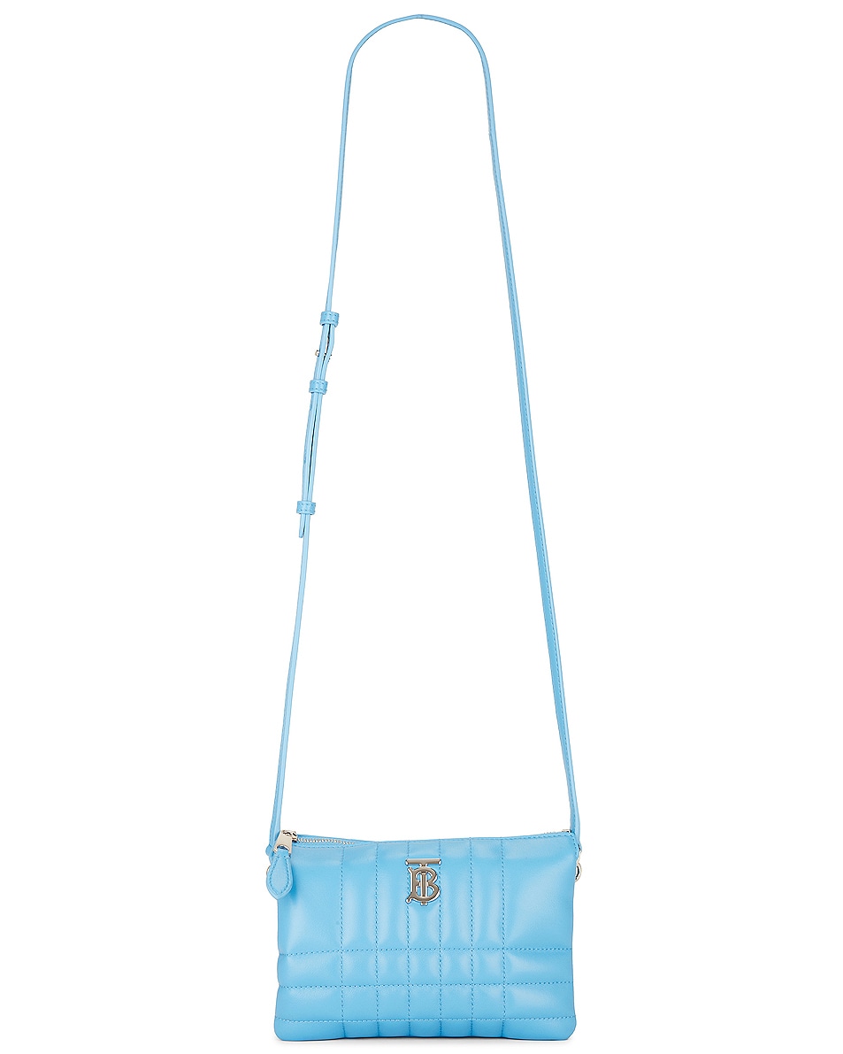 Image 1 of Burberry Lola Double Pouch Bag in Bright Sky Blue
