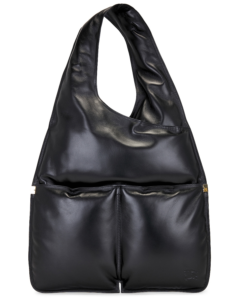 Image 1 of Burberry Cut Shoulder Bag in Black