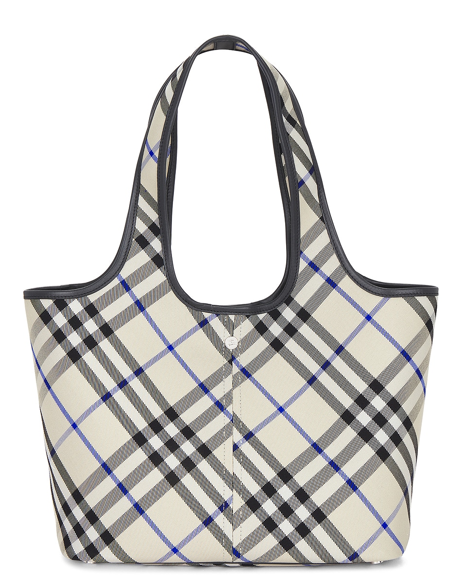 Image 1 of Burberry Small East West Tote Bag in Lichen