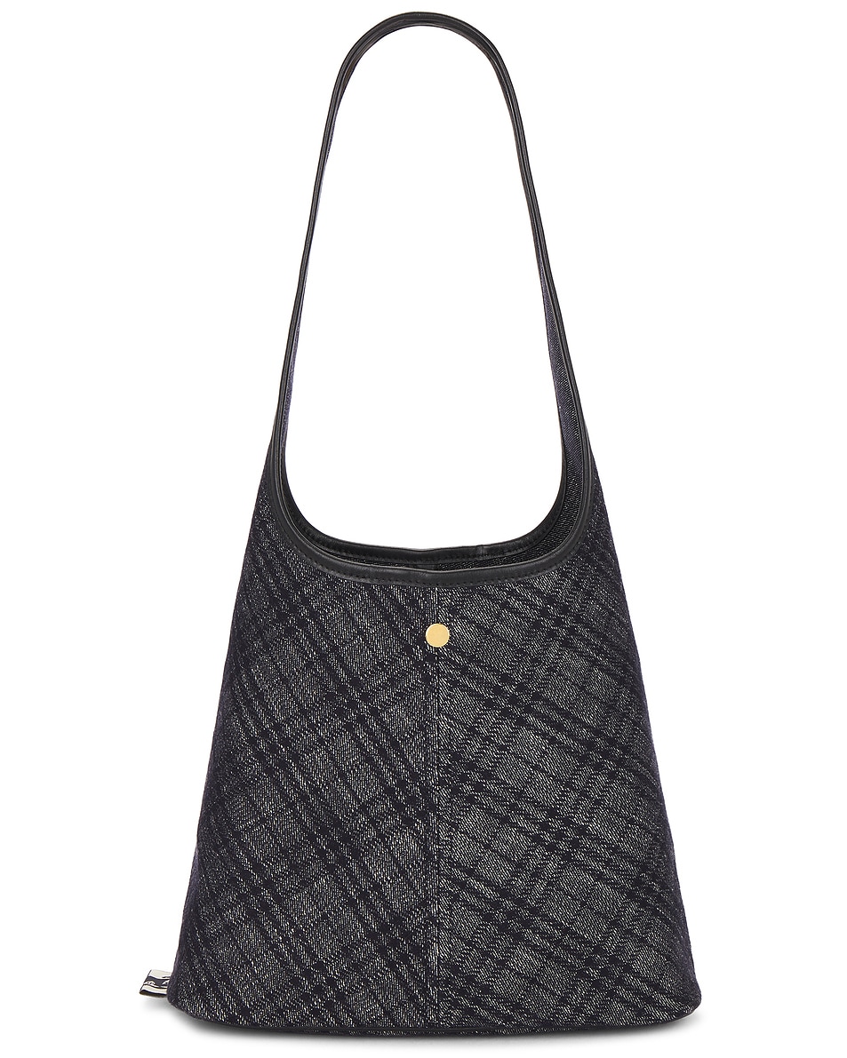 Image 3 of Burberry Small Shoulder Bag in Indigo