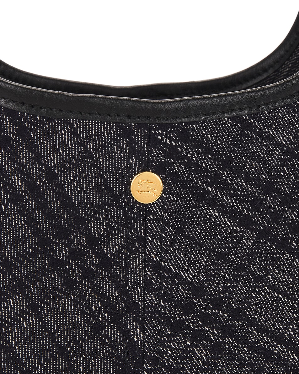 Image 7 of Burberry Small Shoulder Bag in Indigo