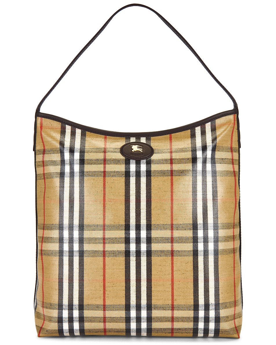 Image 1 of Burberry Highlands Shoulder Bag in Sand