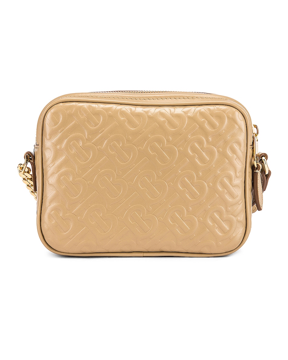 Burberry Small Monogram Camera Bag in Honey FWRD
